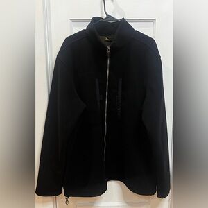 Timberland men's full-zip fleece black jacket Size XL